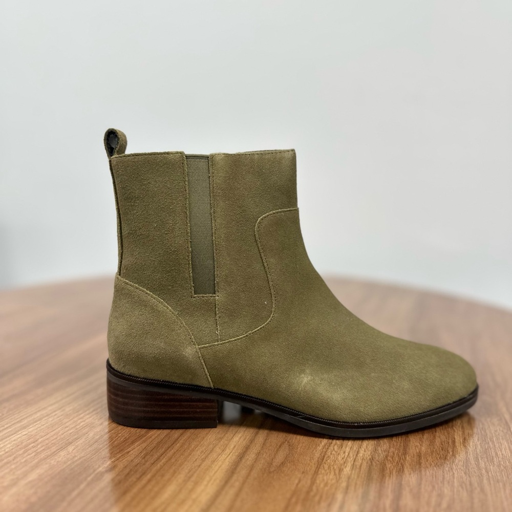 Cole Haan Olive Ankle Boots-NEW with tag